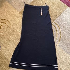 ~Wendy B.~ Maxi Knitted Straight Skirt